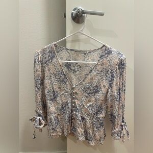 Abercrombie Floral Top